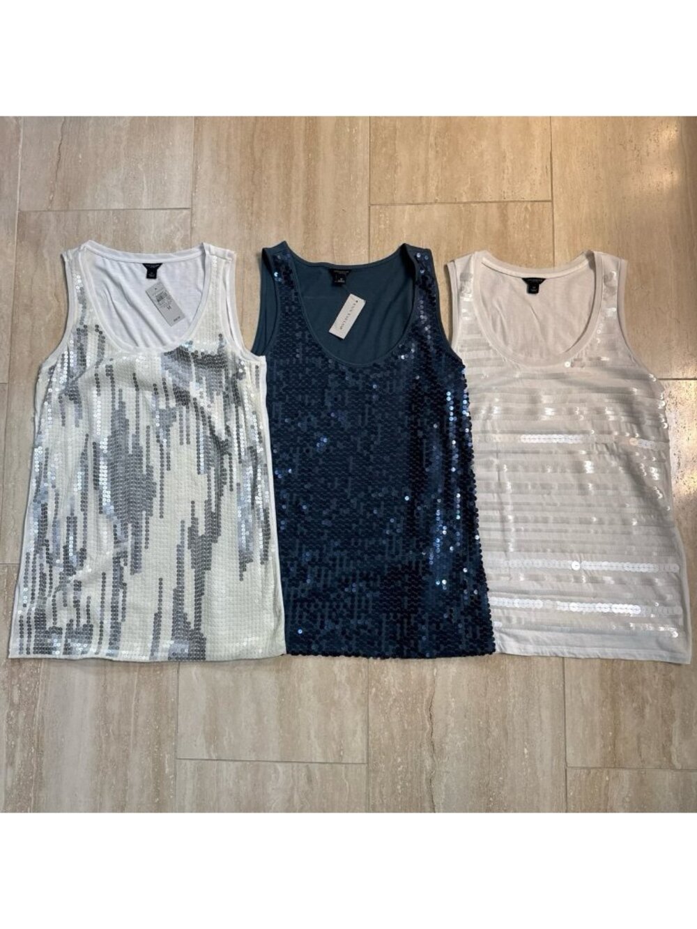 NEW - Set of 3 Ann Taylor Tank Tops, size Med